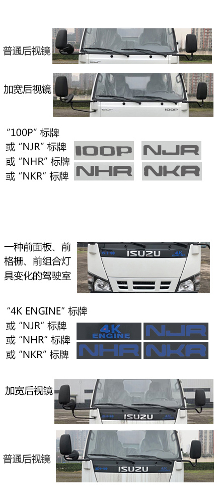 楚胜牌CSC5040XLCW6型冷藏车